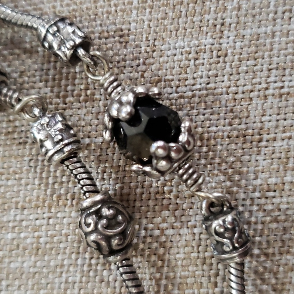 Brighton Mountain Black Crystal Necklace - Picture 5 of 5